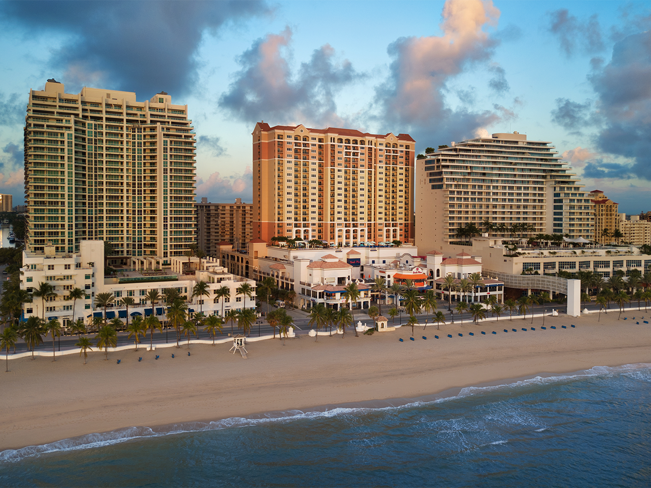 Image of Marriott's BeachPlace Towers in Fort Lauderdale.